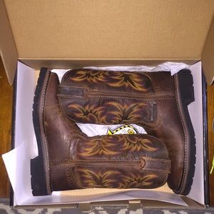 Justin steel toe boots